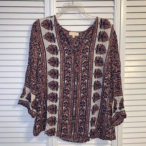 Lightweight Multipattern Chic Blouse